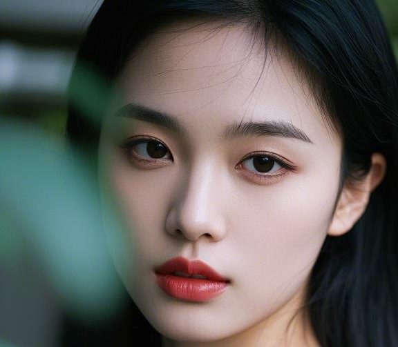 东亚风 冷艳美女 壁纸