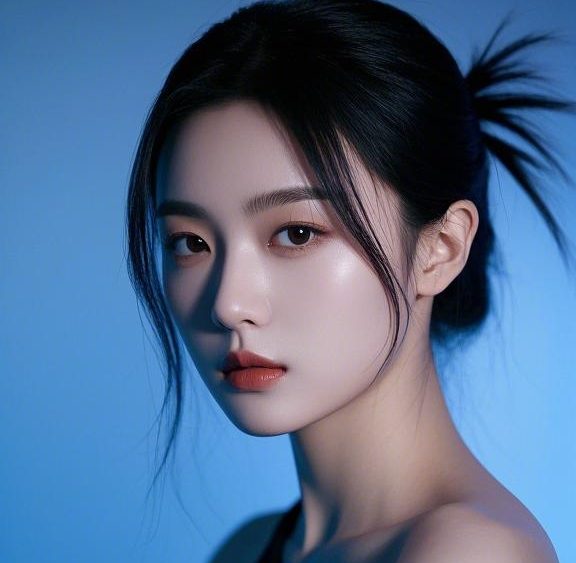 美图壁纸 黑色的露肩连衣裙