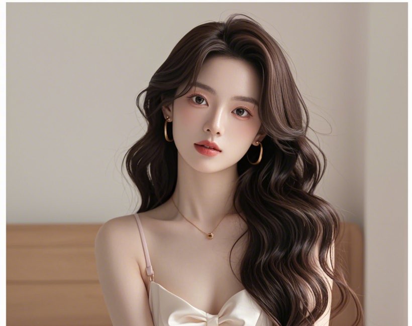 美图 身穿睡衣的漂亮MM