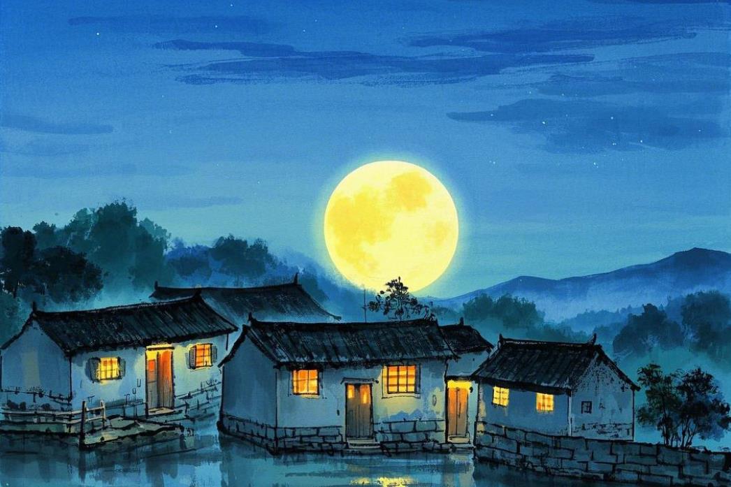 小墨散文 1.故乡的月光🌙