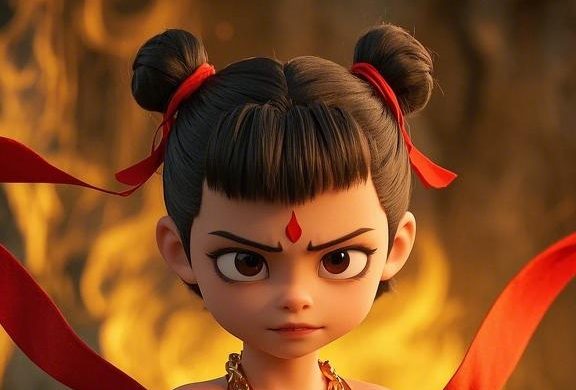 哪吒高清壁纸6张 无水印 可下载手机